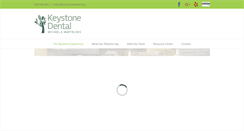 Desktop Screenshot of keystonedental.org